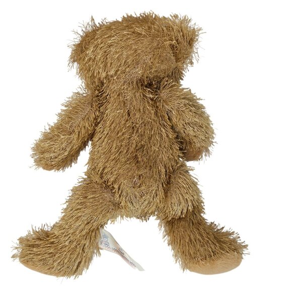 VTG Plush Teddy Bear Red Velvet Bow Cute Soft Kids Baby Gift Toy Birthday - Picture 2 of 13